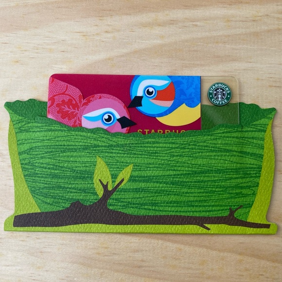 Starbucks Other - 2 Vintage Birds in a Nest Starbucks Cards
